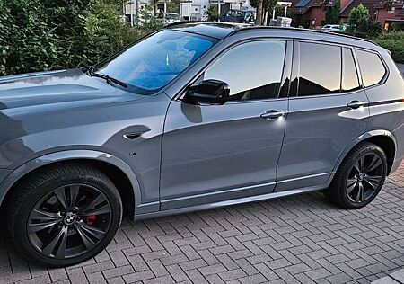 BMW X3 xDrive35d - MSport Foliert in Nardograu