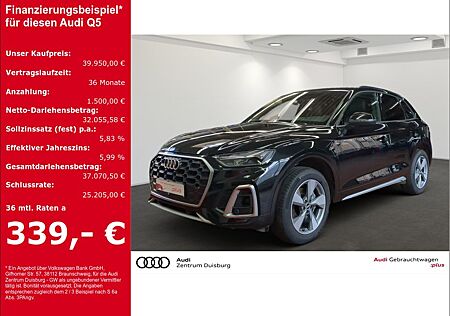 Audi Q5 40 TDI quattro S line Panorama B&O Navi Pake