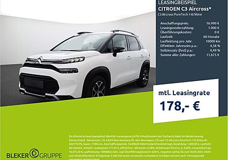 Citroën C3 Aircross PureTech 110 Shine
