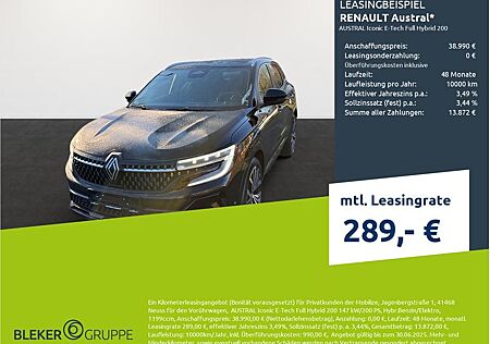 Renault Austral Iconic E-Tech Full Hybrid 200
