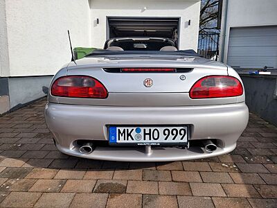 MGF 1.8i 120PS  silber, Hardtop, 91.000Km, Sitzh