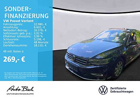 VW Passat Variant Volkswagen 2.0 TDI "R-Line" 4M DSG Navi LED
