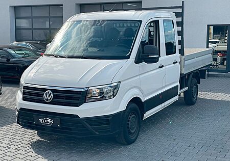 VW Crafter Volkswagen 2.0 TDI Pritsche Doka 7 Sitze AHK Klima TÜV NEU