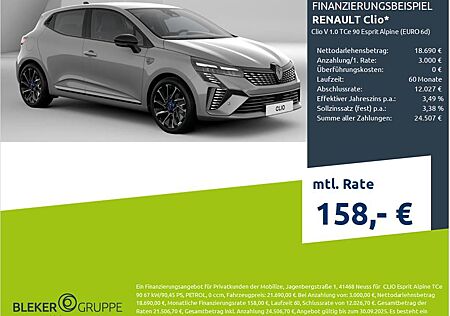 Renault Clio V 1.0 TCe 90 Esprit Alpine (EURO 6d)