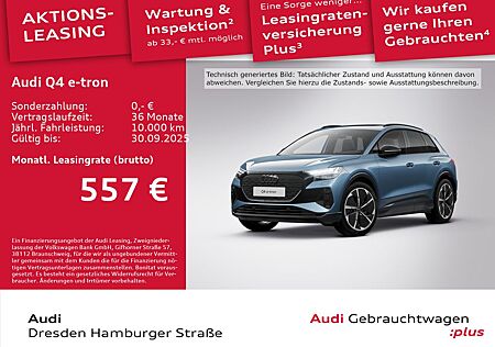 Audi Q4 e-tron 55 quat. S line Matrix Navi Pano AHZV