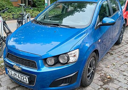 Chevrolet Aveo 1.2 LT nur 44.000 km 86 PS blau