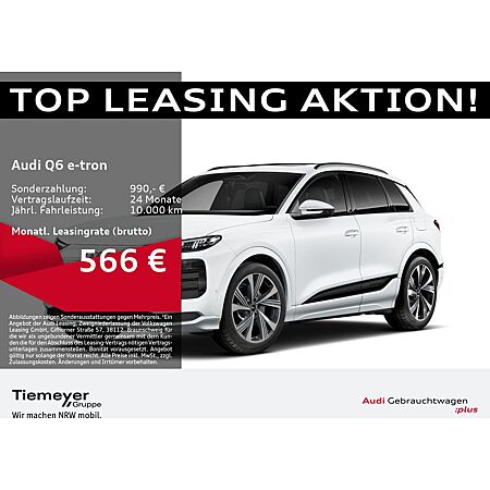 Audi Q6 e-tron leasen
