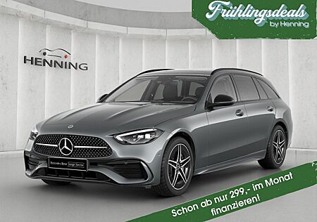 Mercedes-Benz C 180 T AMG Night Panora Totw Kamera LED 9G Spur