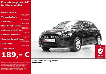 Audi A1 SPORTBACK 25 TFSI LED SMARTPHONE INTERFACE DA