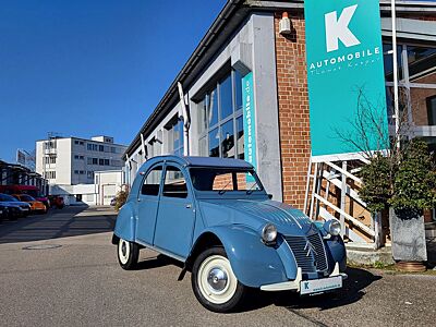 Citroën 2 CV Wellblechente "Deux Chevaux"