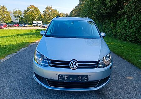 VW Sharan Volkswagen 2.0 TDI DSG BlueMotion Tech Highline ...