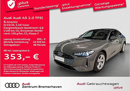 Audi A5 2.0 TFSI S-TRON LED AHK KAMERA NAVI