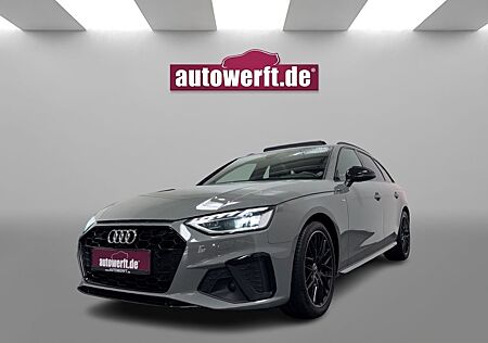 Audi A4 40 TDI QU S LINE BLACK PANO AHK MATRIX 18Z B&