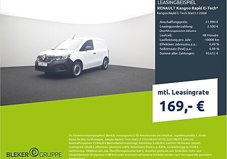 Renault Kangoo Rapid E-Tech Start L1 22kW
