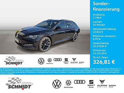 Skoda Superb Combi 1.5 TSI Sportline FSH 19" MATRIX
