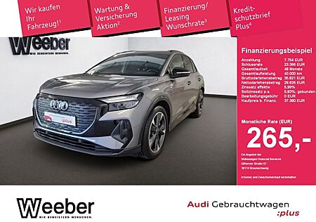 Audi Q4 e-tron S-Line Black 20*AHK*LED*NAVI*KAMERA*SH