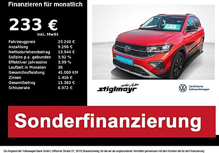 VW T-Cross Volkswagen GOAL 1.0 TSI SITZHEIZUNG+KLIMA+PDC