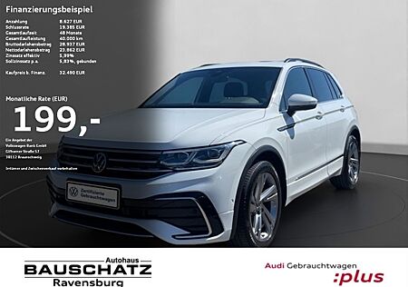 VW Tiguan Volkswagen 2.0 TDI R-Line *LEDER*AHK*STHZG*NAVI*PANO
