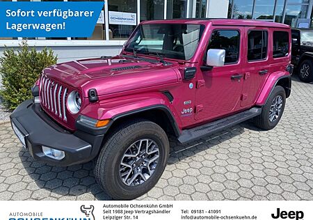 Jeep Wrangler Sahara 2.0 4xe / Leder, el. Sky-One