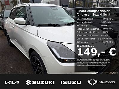 Suzuki Swift Comfort+ 149,-€/MTL. OHNE ANZAHLUNG!! Navi
