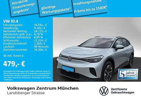 VW ID.4 Volkswagen Pro MOVE 210kW ACC CCS LED NaviPro Rear Vie