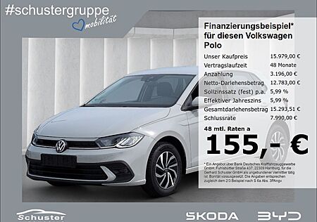 Volkswagen Polo VI Life 1.0TSI*LED SHZ digCockp AppConn Alu