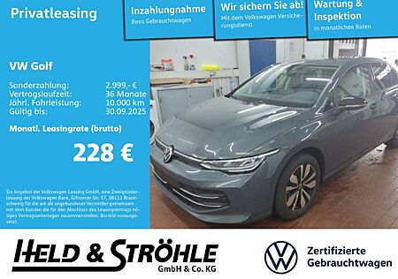 VW Golf Volkswagen 8 GOAL 1.5 eTSI DSG LED ACC AHK PARKLENK