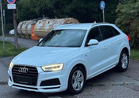 Audi Q3 TDI SLine Facelift AHK Led Vollleder Kamera