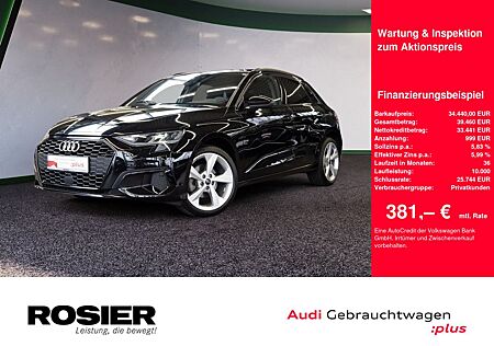 Audi A3 Sportback 30 TDI advanced AHK ACC LED NAVI BT