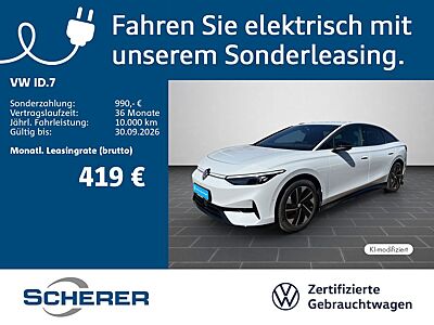 Volkswagen ID.7 Pro 210kW NAVI 360° KAMERA MATRIX-LED SHZ