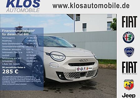 Fiat 600 HYBRID LA PRIMA 1.2 110 PS DCT6 LED NAVI KAM