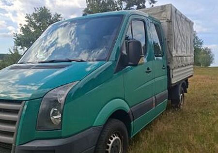 VW Crafter Volkswagen TDI Pritsche Plane Doppelkabiene