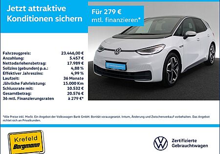 VW ID.3 Volkswagen Pro Performance 1st Plus MATRIX-LED ACC SHZ