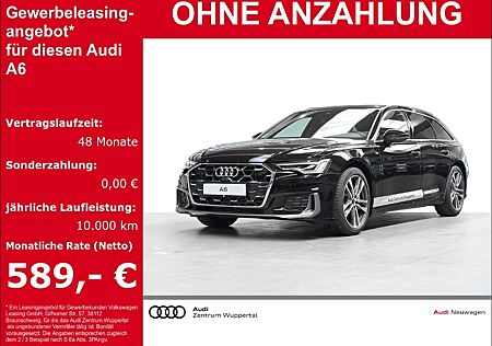 Audi A6 AVANT S-line AHK Leder digitales Cockpit 360