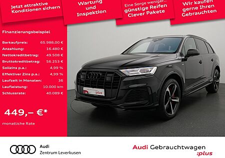 Audi Q7 e S line PANO KAM 360° LUFT B&O AHK HUD RAUTE