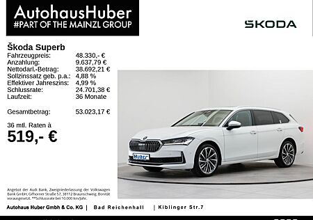 Skoda Superb gebraucht kaufen Skoda Superb Combi 2.0 TSI 4x4 DSG L&K AHK 360° Matrix