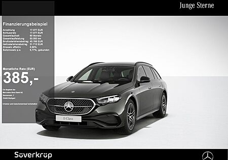 Mercedes-Benz E 220 d T // AMG NIGHT DISTR SPUR AHK KAMERA