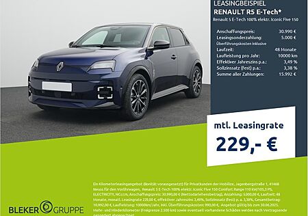 Renault R 5 R5 E-Tech 5 E-Tech 100% elektr. Iconic