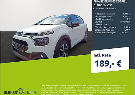 Citroën C3 PureTech 83 Shine Pack