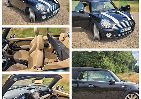 Mini Cooper Cabrio , Vollleder, gepflegt