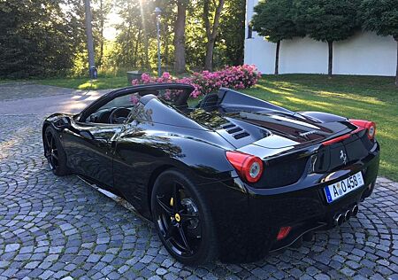 Ferrari 458 Italia Spider *RacingSeats*LEDLenkrad*Nero*