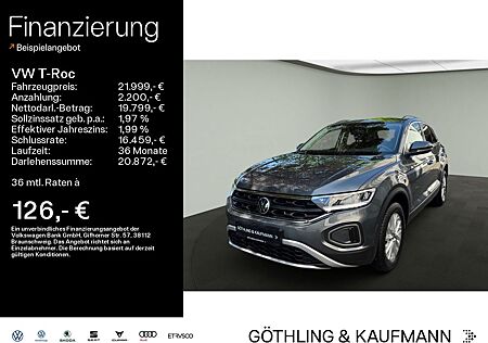 VW T-Roc Volkswagen 1.0 TSI LIFE*LED*DIGITAL*NAVI*PDC*SHZ*16ZO