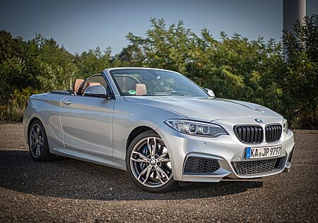 BMW 240 M240i FCABRIO GLACIERSILBER / H&K/NAVIPR