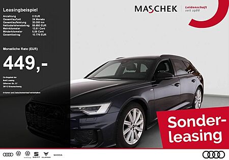 Audi A6 Avant S line 50 TDI AHK Pano Black Matrix Par