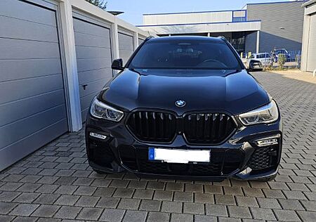 BMW X6 M50d Vollleder Carbonschwarz Metallic