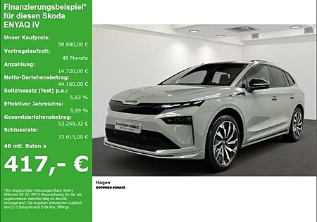 Skoda Enyaq iV 85x Sportline 4x4 neues Modell!