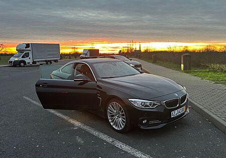 BMW 420d Coupé Luxury Line Bi - Xenon Vollleder