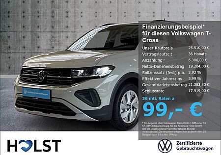 VW T-Cross Volkswagen 1.0TSI Life IQ.DRIVE AHK GJR ACC RüFaKa