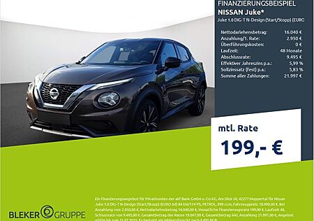 Nissan Juke 1.0 DIG-T N-Design (Start/Stopp) (EURO 6d)