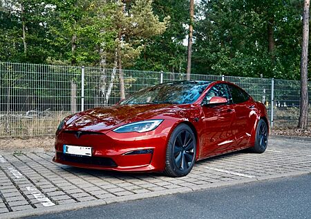 Tesla Model S Long Range AWD Ultra Red Garantie 1.Hand